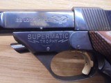 HIGH STANDARD SUPERMATIC TROPHY MILITARY .22 LR - 5 of 20