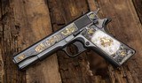 ColtAztec Jaguar Knight Polished Blued .38 Super - 1 of 1