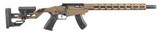 RUGER PRECISION RIMFIRE .22 LR, BURNT BRONZE CERAKOTE - 8407 - 1 of 1