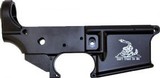 Anderson MFG “Don’t Tread On Me” AR-15 Stripped Lower Receiver – Anderson D2K067A0010P - 1 of 1