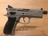 CZ 75 P-01 Omega Urban Grey Suppressor Ready Semi-Auto Pistol 91299, 9mm - 2 of 5