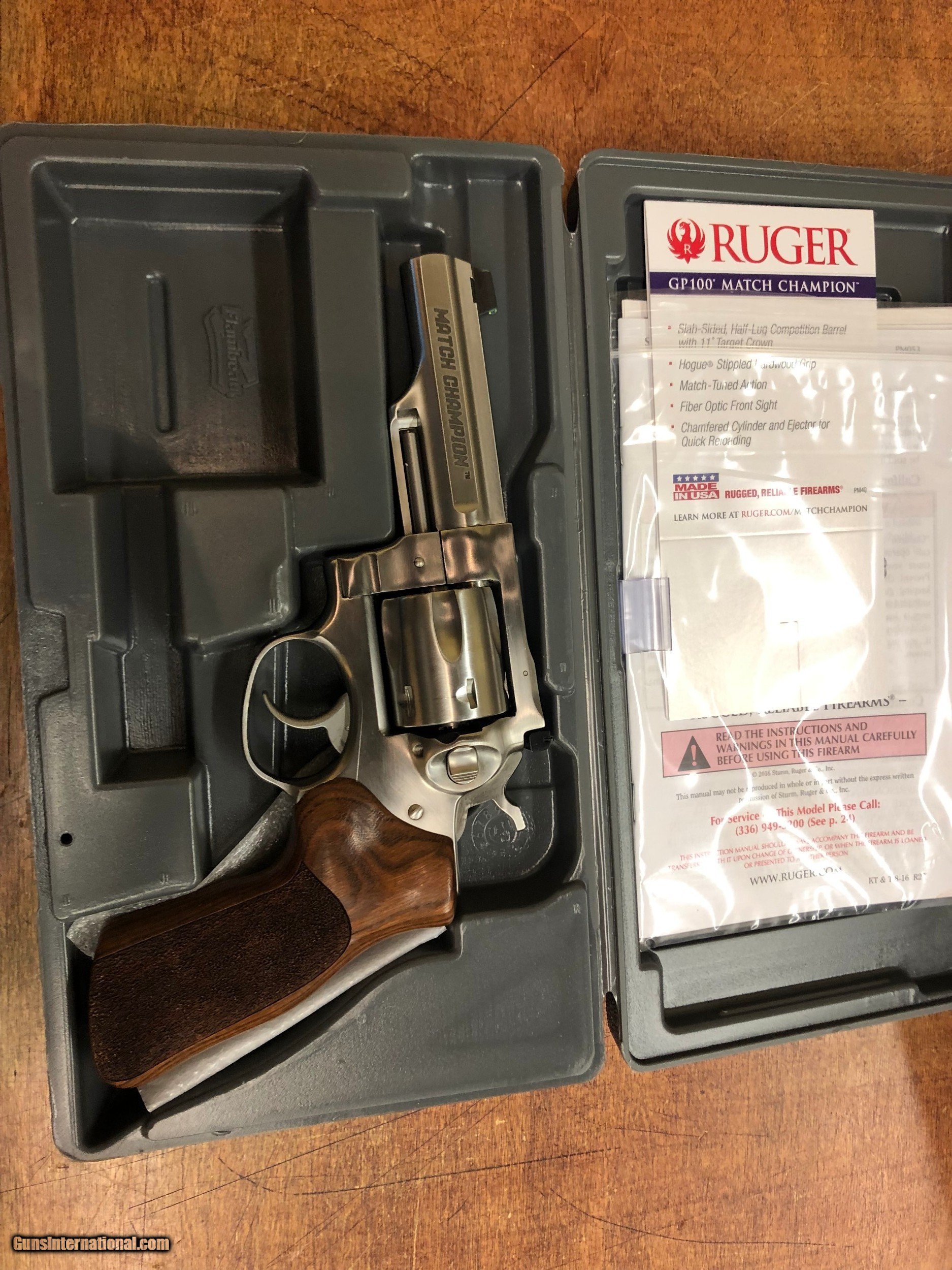 Ruger Gp100 Double Action Revolver 1755 357 Magnum 7157