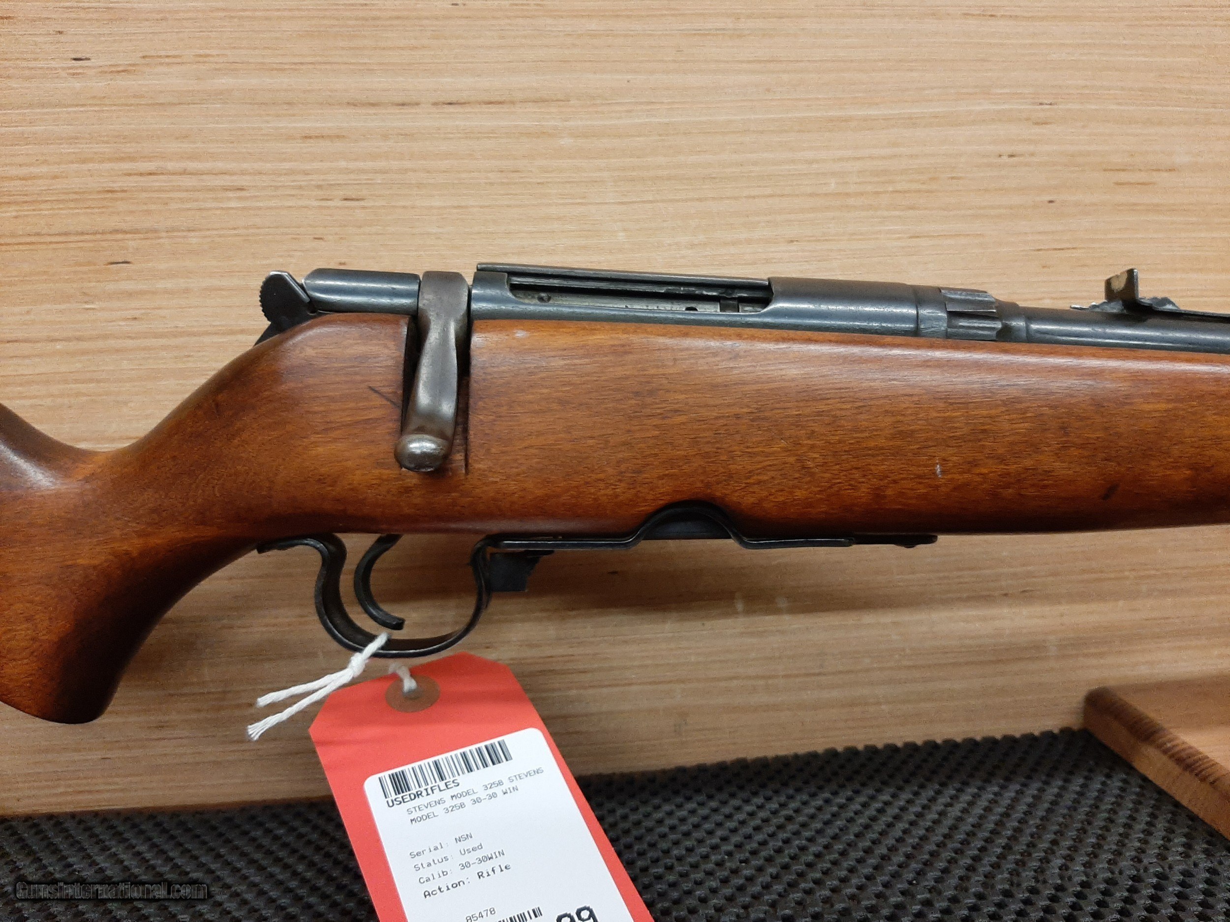 STEVENS MODEL 325B BOLT ACTION 30-30 WIN