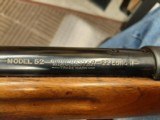 WINCHESTER MODEL 52 .22 LR - 16 of 17