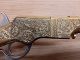 Engraved Uberti Reproduction 1860 Henry Rifle, One of One Hundred - 4 of 16