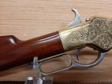 Engraved Uberti Reproduction 1860 Henry Rifle, One of One Hundred - 3 of 16