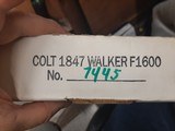 COLT 1847 WALKER F1600 SIGNATURE SERIES
.44 CAL BLACK POWDER - 17 of 17