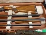 BROWNING SUPERPOSED O/U 3 BARREL SET 20,28,410 GAUGE - 17 of 17