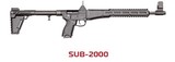 Kel-Tec SUB-2000 Semi-Auto Rifle SUB2K9GLK17BBLK, 9mm - 1 of 1