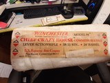 WINCHESTER MODEL 1894 CHIEF CRAZY HORSE COMMEMORATIVE .38-55 WIN W/ KNIFE - 11 of 15