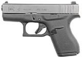 Glock 42 Slimline Subcompact Pistol UI4250201, 380 ACP - 1 of 1