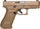 Glock 19X Pistol UX1950703, 9mm, 4.02 in, Polymer Grip, Flat Dark Earth Finish, Night Sights, 19 Rd, Made in USA - 1 of 1