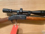 HARRINGTON & RICHARDSON MODEL 150 SINGLE SHOT RIFLE 22HORNET - 3 of 9