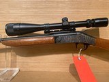 HARRINGTON & RICHARDSON MODEL 150 SINGLE SHOT RIFLE 22HORNET - 7 of 9