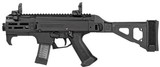 CZ Scorpion EVO3 S2 Micro Pistol 91345, 9mm, 4.12 in, Polymer Grip, Black Finish, Stabilizing Brace, 20 Rd - 1 of 1