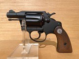 COLT AGENT LIGHTWEIGHT PARKERIZED SNUB NOSE DOUBLE-SINGLE ACTION REVOLVER 38SPL - 1 of 9