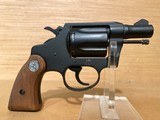 COLT AGENT LIGHTWEIGHT PARKERIZED SNUB NOSE DOUBLE-SINGLE ACTION REVOLVER 38SPL - 2 of 9