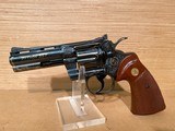 COLT PYTHON CUSTOM ENGRAVED DOUBLE-SINGLE ACTION REVOLVER 357MAG - 1 of 10