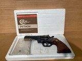 COLT PYTHON CUSTOM ENGRAVED DOUBLE-SINGLE ACTION REVOLVER 357MAG - 7 of 10