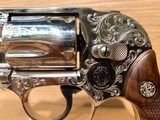 SMITH & WESSON MODEL 49 BODY GUARD SPECIAL ENGRAVED CUSTOM REVOLVER 38SPL - 8 of 11