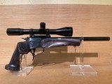 THOMPSON CENTER T/C CONTENDER SINGLE-SHOT PISTOL 223REM - 1 of 10