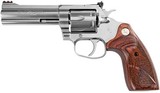 Colt King Cobra Target Revolver KCOBRASB4TS, 357 Magnum, 4.25", Wood Grips, Stainless Steel Finish, 6 Rds - 1 of 1