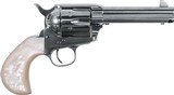 Uberti 1873 Cattleman Outlaws & Lawmen Doc Revolver U356714, 45 Long Colt, 4.75", Birdshead Grip, Nickel Plated Finish - 1 of 1