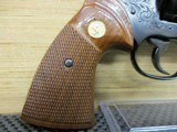 COLT PYTHON ENGRAVED GOLD .357 MAG - 3 of 15