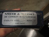 SMITH & WESSON MODEL 67-1 COMBAT MASTERPIECE .38 SPL - 15 of 15