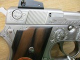 SMITH & WESSON 559 NICKEL ENGRAVED K HURST 9MM NAFLFDA - 3 of 13