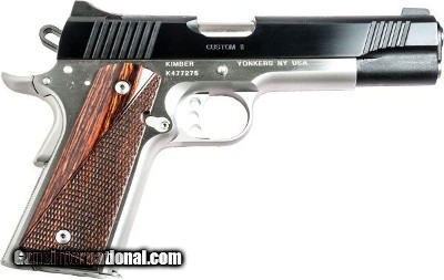 Kimber Custom II Pistol 3200301, 45 ACP