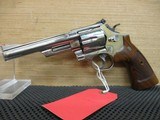 SMITH & WESSON NICKEL PLATEDMODEL 57 .41 MAG REVOLVER - 5 of 12