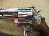 SMITH & WESSON NICKEL PLATEDMODEL 57 .41 MAG REVOLVER - 7 of 12