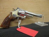 SMITH & WESSON NICKEL PLATEDMODEL 57 .41 MAG REVOLVER - 1 of 12