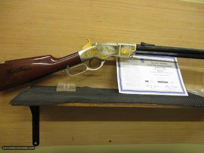 TAYLORS & CO.Mort Künstler Civil War Sesquicentennial Tribute Henry Rifle .44 WCF