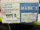 INTERARMS CUSTOM MAUSER COMMERCIAL SHORT ACTION MARK X - 8 of 8