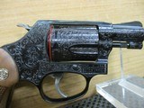 SMITH & WESSON MODEL 36 CHIEF ENGRAVED .38 SPL 150184ENGRAVED - 2 of 4