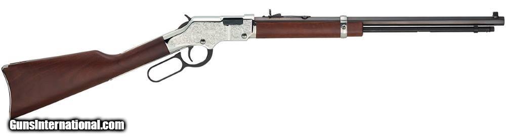 Henry Lever Action Rifle Silver Eagle H004SEV, 17 HMR,