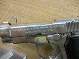 BERETTA MODEL 1934 9MM CORTO (380 ACP) NICKEL - 7 of 15