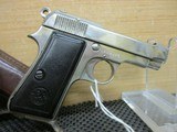 BERETTA MODEL 1934 9MM CORTO (380 ACP) NICKEL - 2 of 15