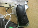 BERETTA MODEL 1934 9MM CORTO (380 ACP) NICKEL - 6 of 15
