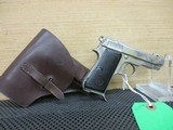 BERETTA MODEL 1934 9MM CORTO (380 ACP) NICKEL - 1 of 15
