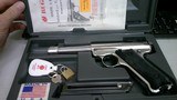 RUGER MARK II SS TARGET MODEL .22 LR - 10 of 10