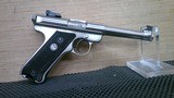 RUGER MARK II SS TARGET MODEL .22 LR - 1 of 10