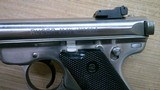 RUGER MARK II SS TARGET MODEL .22 LR - 5 of 10