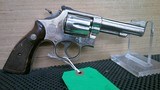 SMITH & WESSON MODEL 15 3 NICKEL PLATED .38 SPECIAL