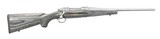 Ruger Hawkeye Laminate SS Compact 243 Win 17108 - 1 of 1