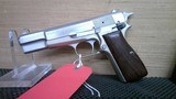 BROWNING HI-POWER SS/NICKLE 9MM - 5 of 13