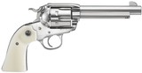 Ruger Bisley Vaquero Revolver 5129, 45 Long Colt, 5 1/2 in, Simulated Ivory Grip