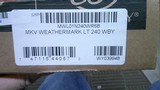Weatherby Mark V Weathermark LT 240 Wby Mag MWL01N240WR6B - 10 of 10